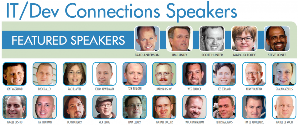 What a great list of speakers next week.