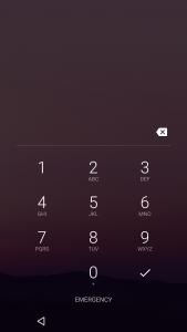 Passcode need to be supplied while accessing the secondary account
